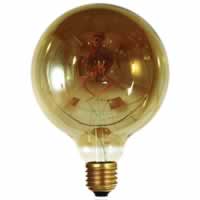 Girard Sudron LED Filament Globe Bulb Twisted G125 (4w) E27 Smoky #2