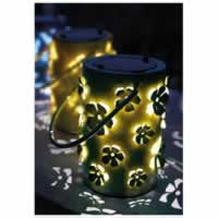 Luxform Solar LED Daisy Flower Lantern. Yellow #2