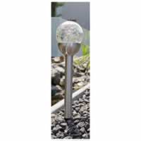Luxform Conga LED Solar Spike Light with Cracked Glass. Single #2