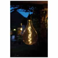 Luxform Raindrop Battery Operated Glass Filament Bulb #2