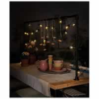 Luxform Fiji 20 Battery Powered Bulb String Light Set with Timer #2