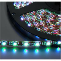 Monacor LEDS 5MPL/RGB Flexible LED Strip 24V. 5M