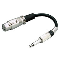 IMG StageLine MCA 15/1 XLR to Jack Plug Adapter Cable