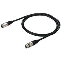 IMG StageLine MECN 100/SW Black XLR Audio Cable. 1m