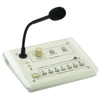 Monacor PA 6000RC Paging Desk Microphone