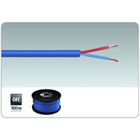 IMG StageLine SPC 515/BL Flexible 100V Speaker Cable. Blue 100m