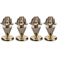 Monacor SPS 10/GO Speaker Spikes Set (Gold)