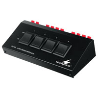 Monacor SPS 40S. 4 Way Speaker Switch Box