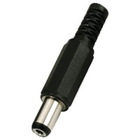 Monacor T 521P DC Power Plug. 2.1mm