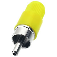 Monacor T 700G/GE RCA Phono Plug (Yellow)