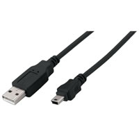 Monacor USB 180BM USB A to Mini USB Plug. 1.8m