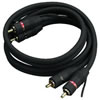 CarPower AC 080/SW RCA Phono Cable 0.8m (Black)