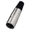 Monacor NC 507/P Microphone 3 Pole XLR Plug