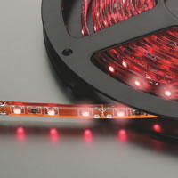 Monacor LEDS 5MP/RT Red 12V Flexible LED Strip. 5M