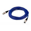 IMG StageLine MECN 100/BL Audio Cable. Neutrik XLR. Blue 1m