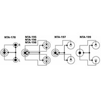 NTA 195 Y Adaptor 3.5mm Stereo Jack to 2x 3.5mm Plugs #2