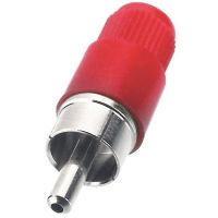 Monacor T 700G/RT RCA Phono Plug (Red)