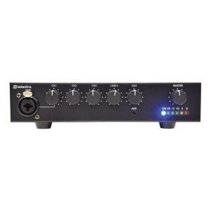Adastra UA30 Compact 5 Channel 100V Mixer Amplifier