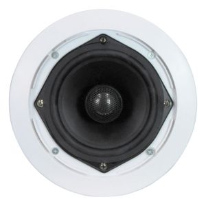eAudio White 2 Way High Power Low Profile Ceiling Speakers 5.25 inch #2