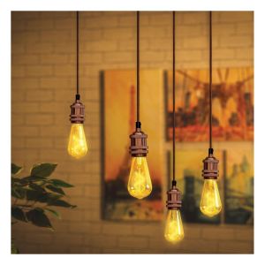 Eagle Vintage Quad Pendant Lamp Holder. Rose Gold. E27 #3