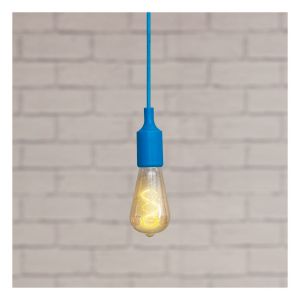 Eagle Modern E27 Silicone Pendant Lamp Holder. Blue. E27 #2