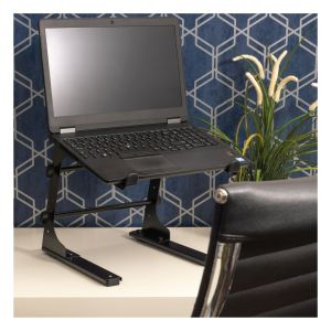 SoundLAB Black Laptop Stand #3