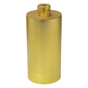 Girard Sudron. Aluminium Lamp Holder E27 47mm Diameter. Golden
