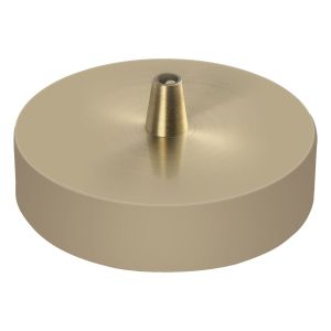 Girard Sudron. Steel Ceiling Rose Single Output. Matt Bronze