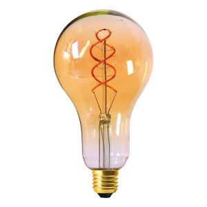 Girard Sudron. LED Filament Big Bulb Twisted E27 Amber 4w