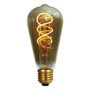 Girard Sudron. LED Filament Edison Bulb Twisted (4W/5W) E27 #1