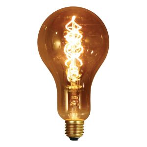 Girard Sudron. LED Filament Big Bulb Twisted E27 Smoky