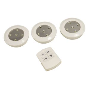 Eagle Pack of 3 LED Push Lights