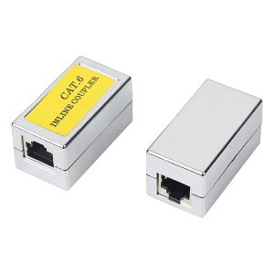 FTP Cat6 8P8C RJ45 Inline Coupler