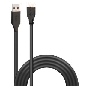 USB 3.0 A Male to USB 3.0 Micro B Male Cable 2m