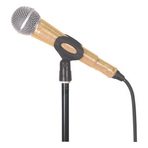 MicFX Corded Microphone Sleeve. Gold