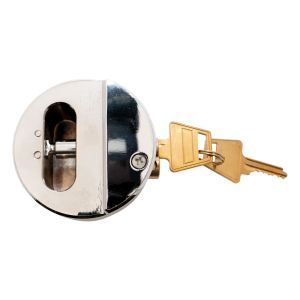 High Security Concealed Shackle Round Padlock 73mm #3