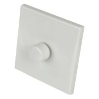 Eagle LED Compatible Dimmers Curved Edge. Gang 1