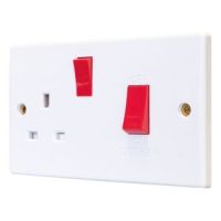 Eagle Cooker Control Switch with 45A Socket Curved Edge