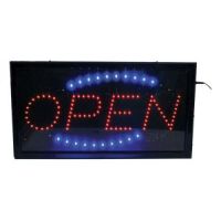 Altai Large LED Open Sign Red Blue