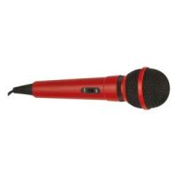 Red Karaoke Microphone with 3.5mm Plug