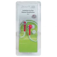 SoundLAB Red Isolation Stereo Earphones #2