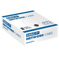 Network Cable 4 Pairs UTP PVC. Grey 100m Boxed Reel