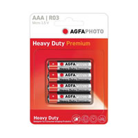 AgfaPhoto AAA Zinc Chloride Battery. 4 Pack