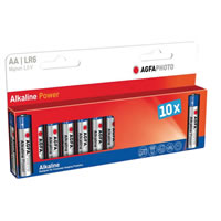 AgfaPhoto Alkaline AA Battery. 10 Pack