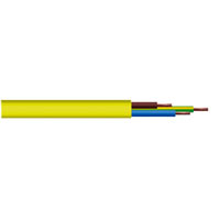 Yellow 15A Rated 3183YAG 3 Core Round Arctic Grade Cable. 100m