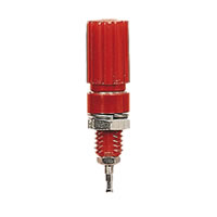 Red Binding Post Insulated Terminal for 4mm Banana Plugs