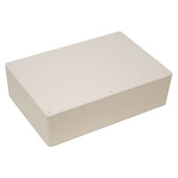 White Size MB6 Shatterproof ABS Project Box