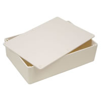White Size MB6 Shatterproof ABS Project Box #2