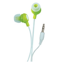 Soundlab Green In Ear Stereo Earphones