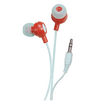 Soundlab Red In Ear Stereo Earphones #1